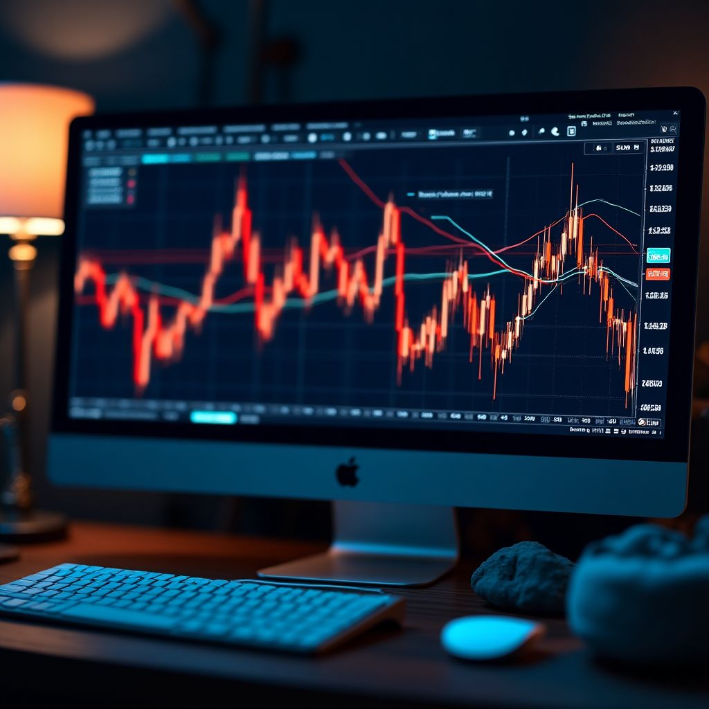 Gráficos de inversión en una pantalla